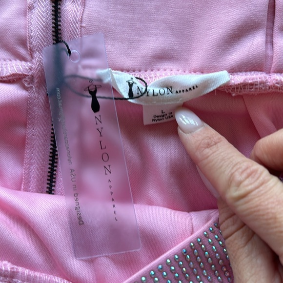 Fringe western skirt. Rhinestones and belt - Picture 4 of 5